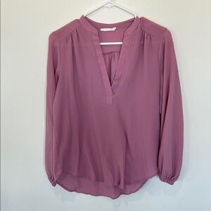 Elegant Mauve Women's Top
